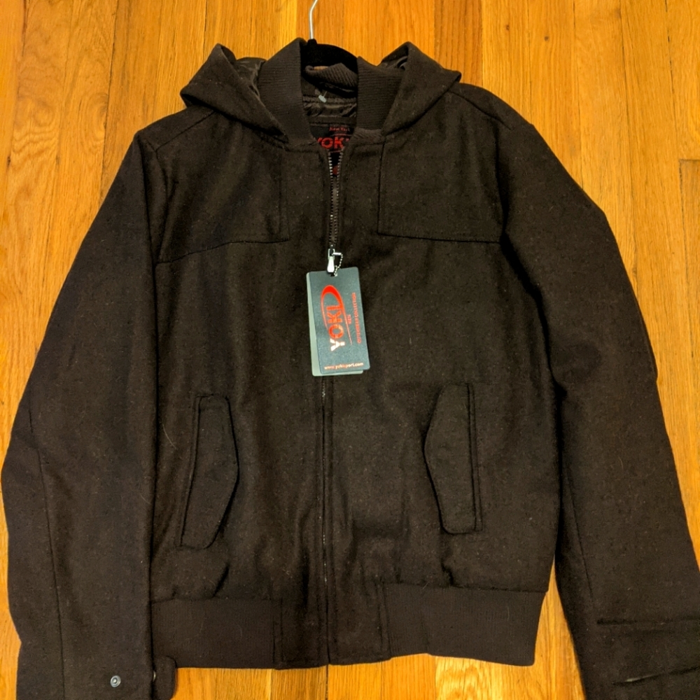 NWT Yoki Men's Hooded Jacket